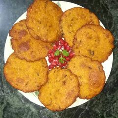 A picture of Makka ki kachori.
