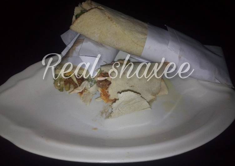 Recipe of Speedy Shawarma | Simple Recipe For Collage Students