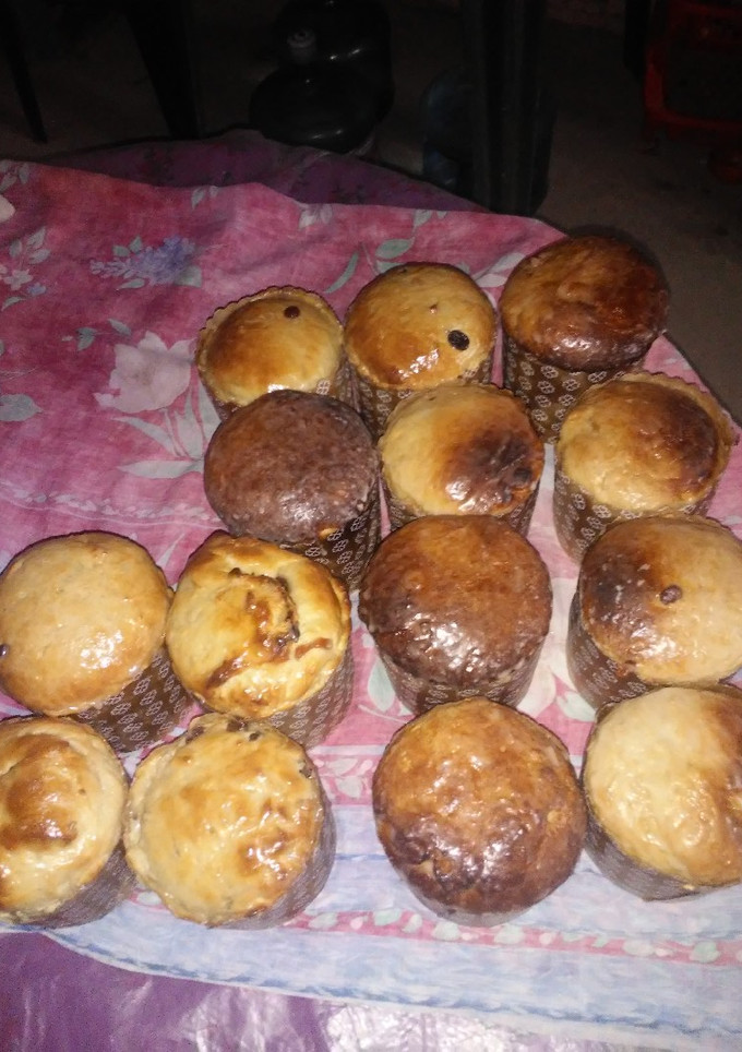 Una foto de Pan dulce de Navidad