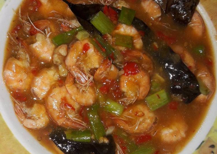 Resep Balado Udang Pedas Sederhana, Lezat