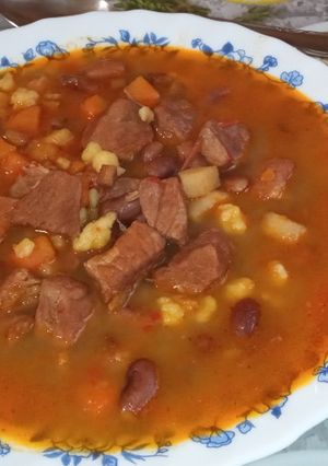 Babgulyás recept fotója