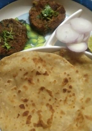 A picture of Daal Kababs.