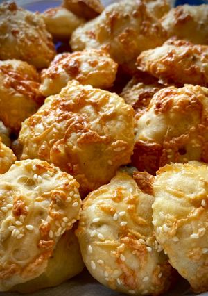 Magvas krumplis pogácsa recept fotója