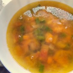 A picture of Simple Veggie Soup.