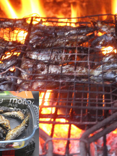 Una foto de Sardinas al fuego