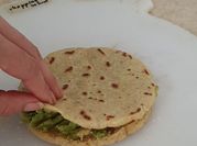 A picture of corn dough