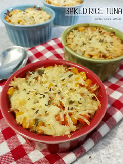 Foto resep Baked Rice Tuna #Bandung_RecookAdam'sMommy