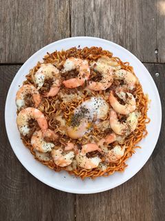 Foto resep Pizza kentang indomie