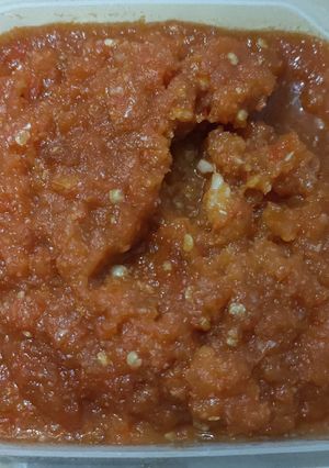 Foto resep Sambal tomat untuk diet tanpa minyak, tanpa gula