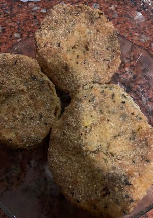 Una foto de MILANESAS DE CALABAZA (sin gluten)