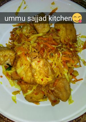 A picture of Awara me kayan lambu.