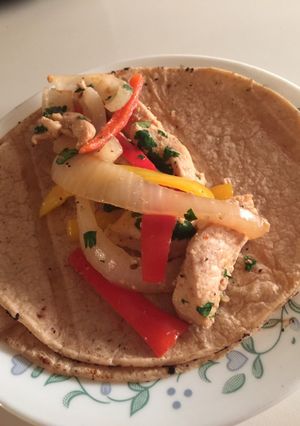 A picture of Tin Roof Chicken Fajitas.