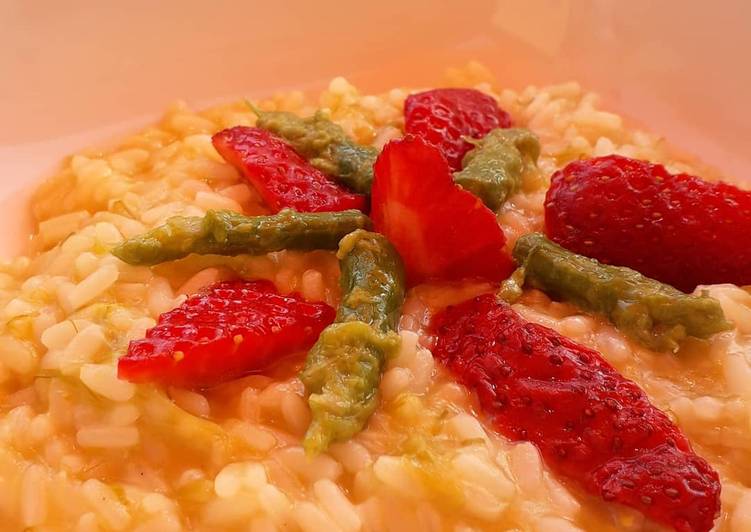 Risotto Asparagi e Fragole