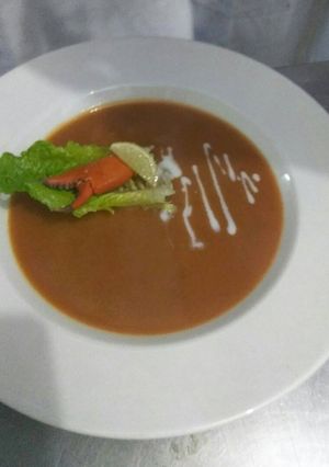 A picture of Crab bisque.