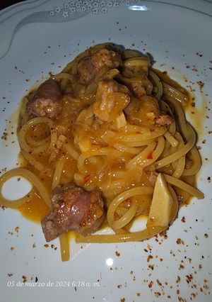 Una foto de Salchichas al Pepe