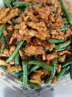 Foto resep Tumis tempe cmpr kacang panjang