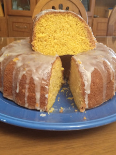 Una foto de Budín de mandarinas XL🍊🍊🍊🍊🍊(en olla Essen)