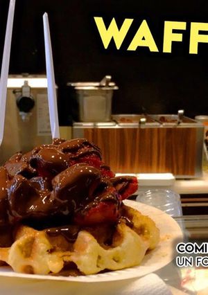 Una foto de Waffles | Masa y preparación