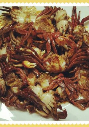Hình của món Cua đồng rim.
