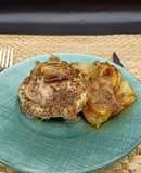 Contramuslos de pollo sin piel al horno