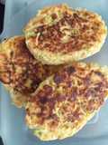 Filetes rusos vegetales con queso