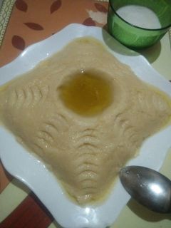 صورة لوصفة عصيدة🌾😋