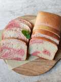 Sourdough Roti Tawar Marmer dengan Angkak