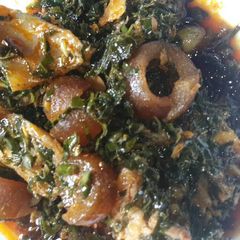 A picture of Vegetable soup.