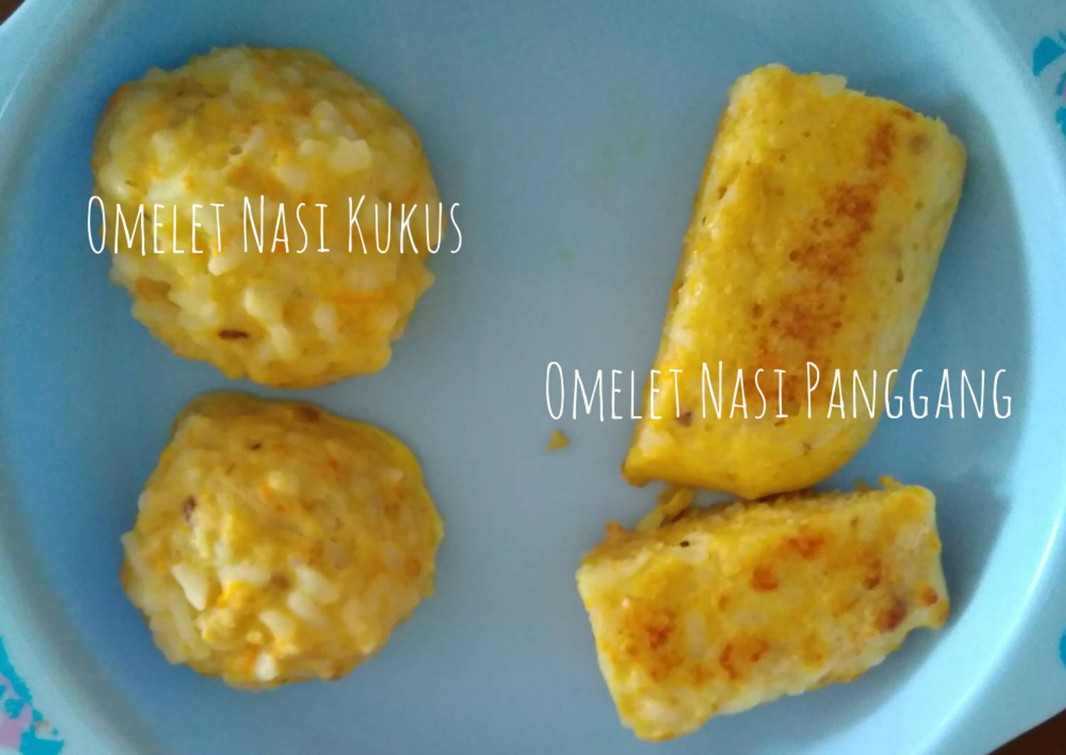 Resep Omelet Nasi 2 Versi BLW MPASI oleh Ayu Noor Azizah Cookpad