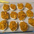 Huevos cocido con carne