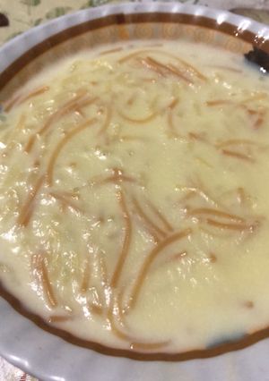 صورة لوصفة رز بالحليب