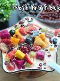 Fresh Fruit Creamy Buko with Date