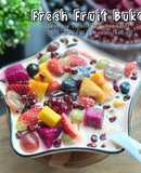 Fresh Fruit Creamy Buko with Date