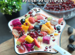 Gambar Fresh Fruit Creamy Buko with Date
