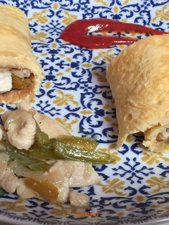 Una foto de Rollitos de Tortilla y Pollo