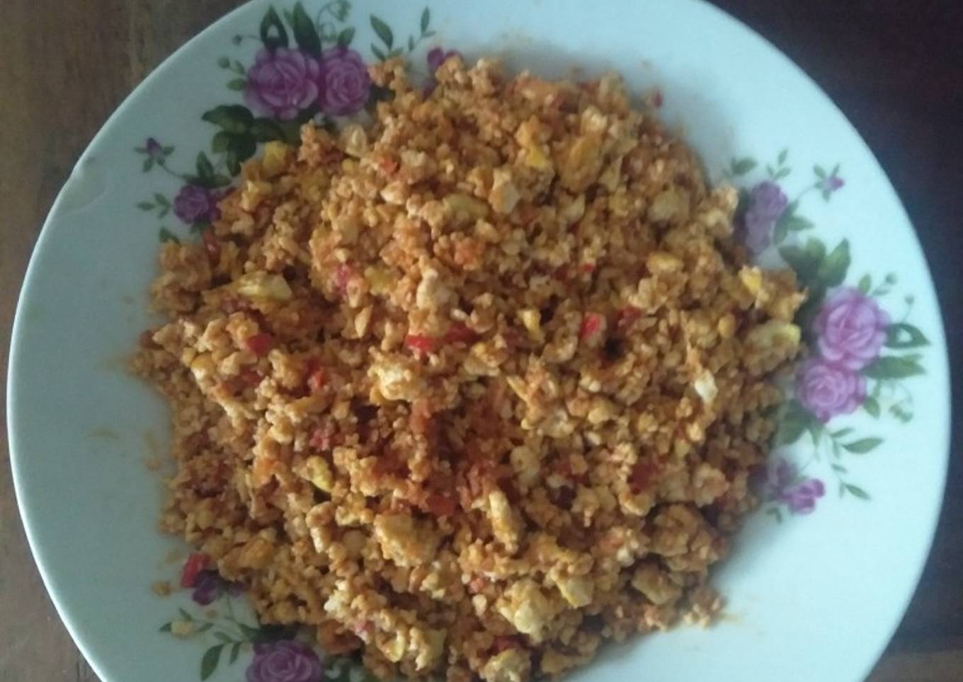 Tahu remuk (hancur)
