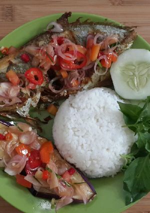 Foto resep Ikan Goreng Sambal Matah