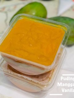 Foto resep Puding Mangga Vanila