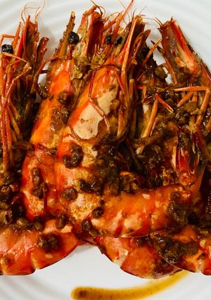 Foto resep Garlic Butter Prawns