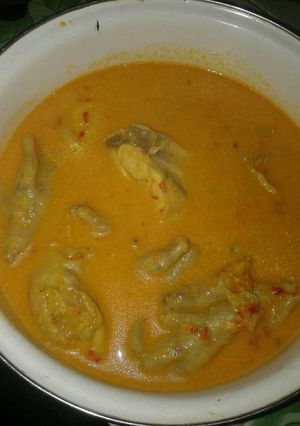 Foto resep Gulai ayam bumbu kuning