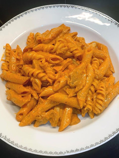 Une photo de Pâte poulet sauce mascarpone