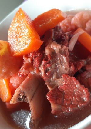 Foto resep Sup Iga Sapi Angkak