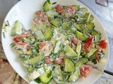 Смачний Літній Салат Всього з 5 інгредієнтів!!🍅🥒🧄🧅🧂