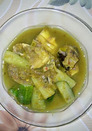 Foto resep Gulai tempoyak nila timun