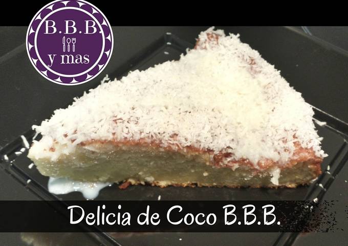 Tarta Delicia De Coco Receta De B.B.B. Y Mas- Cookpad