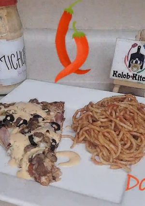 Una foto de Salsa chimichurri para pizzas