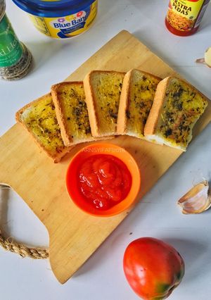 Foto resep Garlic Bread #Bandung_RecookIndahTriwiartuti
