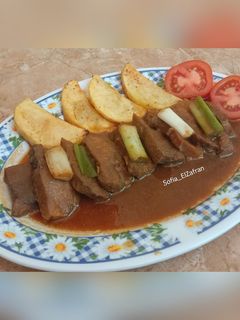 Foto resep Bistik lidah simple