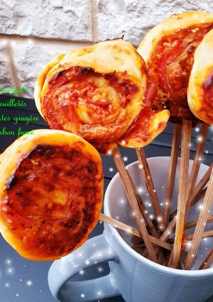 Une photo de Escargots feuilletés jambon tomates gruyère 😋