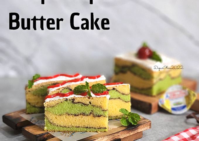 Resep Topo Map Butter Cake Oleh Dapur Olive Cookpad